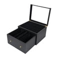 thumbnail image 3 of jiaping Trading Card Storage Box Cards Organizer Durability Graded Card Display Case Black, 3 of 8