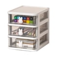 thumbnail image 2 of Small Storage Drawers,Desk Storage Box Multi Plastic Storage Drawers Small Drawer Organizer Dependable Performance, 2 of 5