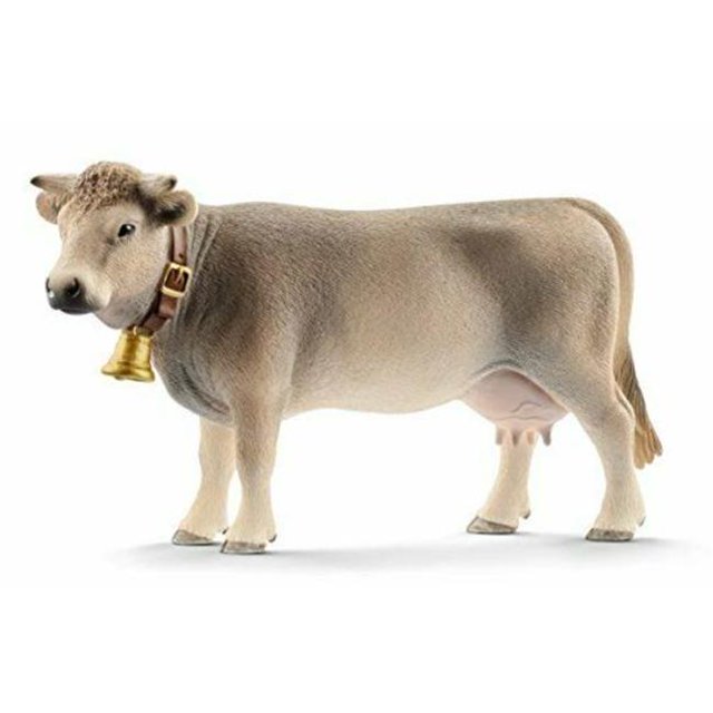 Braunvieh Figurine de Vache - Lot de 5