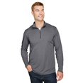 thumbnail image 1 of Men's Zone Sonic Heather Performance Quarter-Zip - DK GREY HEATHER - M, 1 of 3