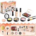 thumbnail image 2 of Viflosae Pretend Play Children's Household Simulation Lipstick Eye Shadow Makeup Girl's Dressing Household Color Makeup Set Cannot Be Applied The Appearance Simulation, 2 of 7