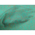 thumbnail image 5 of oneOone Cotton Cambric Turquoise Green Fabric Block Craft Projects Decor Fabric Printed By The Yard 56 Inch Wide-H6, 5 of 5
