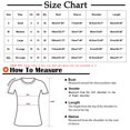 thumbnail image 3 of Blouses for Women, Womens Small Flower Printed Blouses Short Sleeved Round Neck Top, 3 of 5
