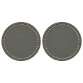 thumbnail image 3 of 2Pcs Car Diamond Cup Mat Bottle Seat Cushion Non-Slip Silicone Cushion, 3 of 9