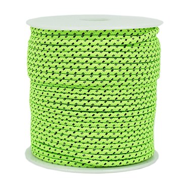 Corde Réfléchissante de 50 m en Paracorde pour l'Extérieur, Cordon Tour de Cou, 1 Brin Intérieur, Noyau de Parachute pour Tente de Camping et Auvent