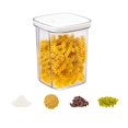 thumbnail image 1 of POINTERTECK Storage Containers Airtight Food Storage Containers Set With Lids Plastic Kitchen Pantry Organization Canisters For Cereal Flour And Sugar 600ml Black Home & Garden Gift, 1 of 3
