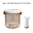 thumbnail image 2 of Vacuum Seal Containers Food Storage Box Plastic Silicone Anti-Drop And Wear-Resistan With Manual Pump Transparent Boxes, 2 of 13