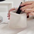 thumbnail image 2 of Portable Storage Bag PU Bag Automatic Closure Mini Bag for Lipstick Earphone,etc, 2 of 7