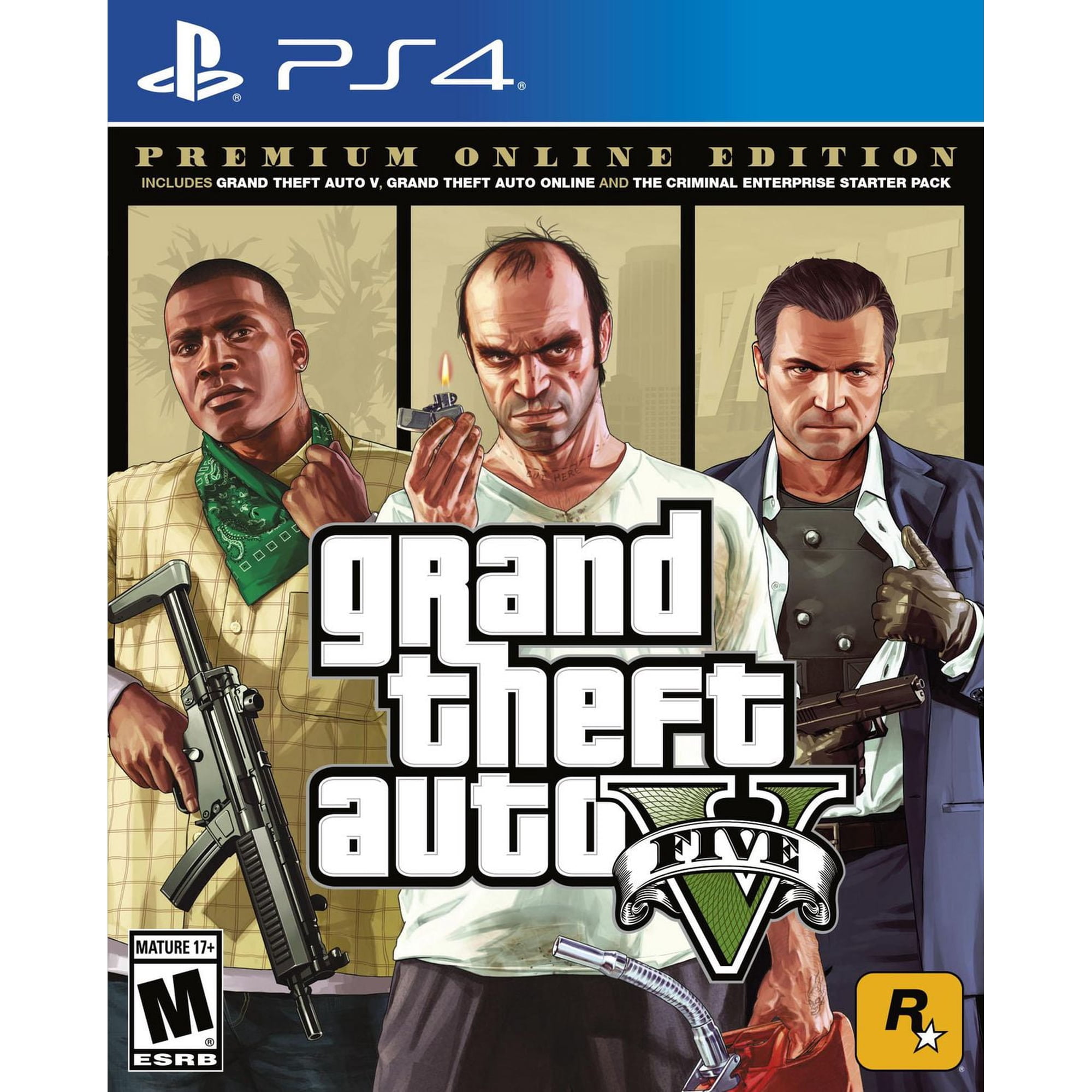 Nintendo Switch PlayStation4 Grand Theft Auto V Pack Grand Theft Auto V Online Premium (PS4) - Walmart.ca