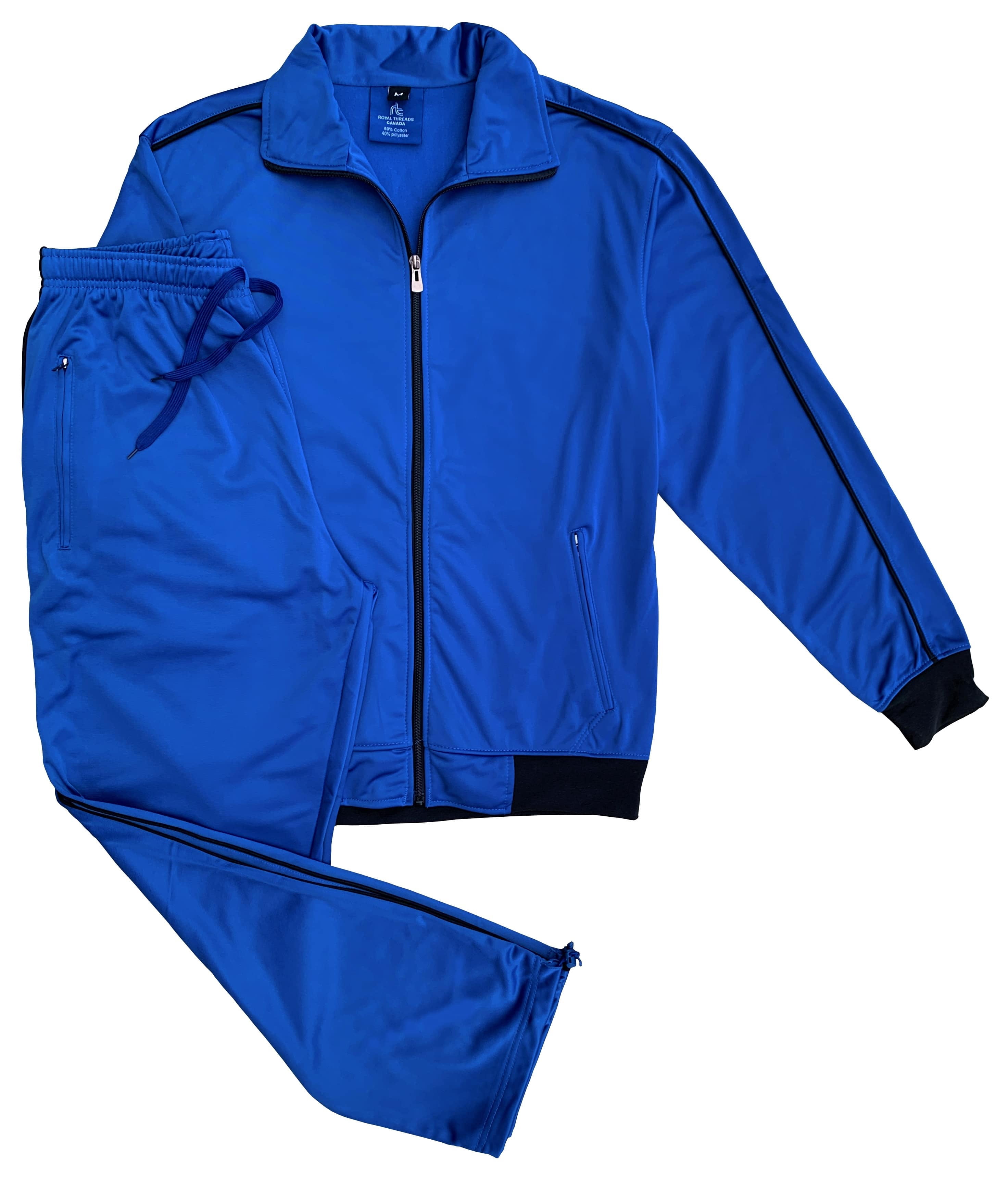 Survêtement Décontracté pour Homme Uni Saison Rond Tenue Assortie
