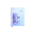 thumbnail image 1 of TIELUTT Color Printing Cherry Flower Three Greeting Card Hollow Paper Carving Blank Envelopes Friendship Cards for Kids 4x6 Note Cards Blank Thank You for Your Purchase Cards for Wedding Shower Wrapp, 1 of 4