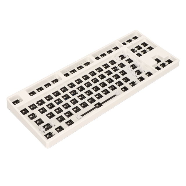 Hotswap Keyboard Kit,87 Key RGB Mechanical Custom Gaming Keyboard Custom Mechanical Keyboard Modern Innovation