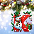 thumbnail image 3 of Bdday 26 Letters Christmas Tree Decoration Pendant Christmas Tree Ornaments Personalized DIY Christmas Ornaments Christmas Decoration Xmas Tree Hanging Decor Feature, 3 of 4