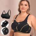 thumbnail image 2 of Timegard Bras for Women No Underwire Plus Size Full Coverage High Support Breathable Comfort Daily Bras, 2 of 7