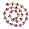 thumbnail image 1 of Gold Wall Trim Layered Chain Necklace  Applique Chains Direct Trim Embellishments  Trim Rope Trim Jewelry Hotfix Crystals Trim, 1 of 8