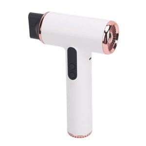 Compact Blow Dryer, 15000mAh 3 Speeds Cordless Hair Dryer 3 Temp USB Rechargeable Safe  for Women for Outdoor