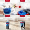 thumbnail image 4 of O-Cedar H2prO Flat Mop System | Quick Everyday Cleaning | Dual-Tank Fresh Water System | Machine Washable Reusable Microfiber Mop Pad | Safe on Hardwood, Tile & Vinyl Floors, 4 of 9