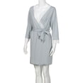 thumbnail image 5 of Ketyyh-chn99 Maxi Robe de Maternité Femmes Dentelle Femmes Enceintes Décontractée Allaitement Bébé pour Maternité Robe de Pyjama Gris,m, 5 of 5