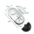 thumbnail image 2 of COFEST Wireless Door Alarm with 125dB, Window Door Open Alarm Sensor for Home Security, Easy to Install and Sleek Design Silver, 2 of 7