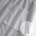 thumbnail image 4 of Men's Summer Thin Fashion Solid Color Loose Imitation Sports Lace Up Splicing Sweat Pants, 4 of 6