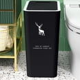 thumbnail image 4 of Yhmxh Kitchen Gadgets Kitchen Gifts Kitchen Essentials Bathroom Trash Can Contactless Trash Can Large Capacity Trash Can 8L Living Room Trash Can Thickened Trash Can garbage can, 4 of 9