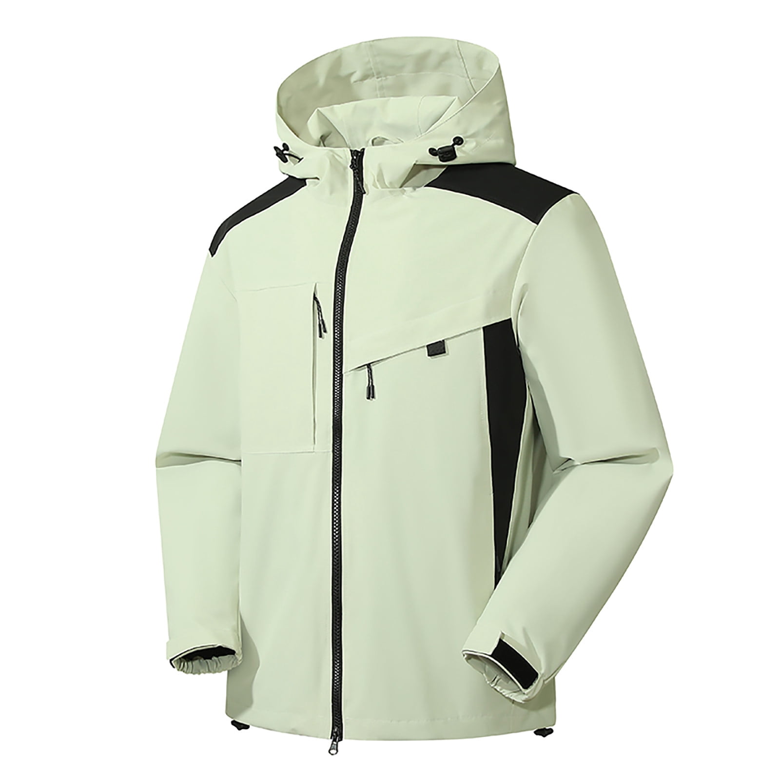 Dvkptbk Vestes à Capuche Veste pour Femme Manteau Chaud Imperméables Coupe-Vent Veste de Pluie à Capuche Coupe-Vent Extérieur Imperméable à Capuche Veste en Liquidation