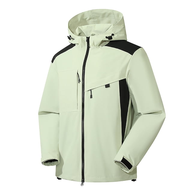 Dvkptbk Vestes à Capuche Veste pour Femme Manteau Chaud Imperméables Coupe-Vent Veste de Pluie à Capuche Coupe-Vent Extérieur Imperméable à Capuche Veste en Liquidation