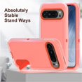 thumbnail image 3 of for Google Pixel 9 Pro Case, Google Pixel 9 Pro Phone Case with Built in Kickstand, Shockproof/Dustproof/Drop Proof Heavy Duty Military-Grade Rugged Protective Cover for Google Pixel 9 Pro,Orange, 3 of 9