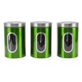 thumbnail image 2 of Bocaux de Rangement pour Aliments, Contenants de Rangement de Cuisine Durables et Portables en Acier Inoxydable Pratiques et Compacts pour Restaurant Rouge 3 Pcs, Vert 3 Pcs, Brun 3 Pcs, Couleur Acier Inoxydable 3 Pcs, 2 of 8