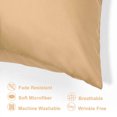 thumbnail image 3 of Unique Bargains Satin Pillowcase Zippered Silky Sateen, 3 of 9