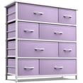 thumbnail image 1 of 8 Drawers Chest Dresser - Purple, 1 of 7