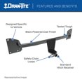 thumbnail image 3 of Draw-Tite Trailer Hitch Rear 24965 Sportframe; Class I; Round Tube Welded; 1-1/4 Inch Receiver; 2000 Pound Weight Carrying Capacity/200 Pound Tongue Weight, 3 of 3