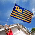 thumbnail image 4 of Drapeaux et Bannières Universitaires Co. Pittsburgh Panthers Script Pitt Drapeau Nation Rayures Américaines, 4 of 4