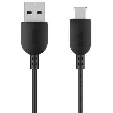 Onn. 3 FT/0.9 m USB Hi-Speed Certified USB-A to USB-C Cable