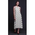 thumbnail image 4 of Bimba Robe de Plage Imprimée Géométrique Dos Nu pour Femmes Été Vacances-Moyenne, 4 of 6