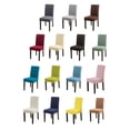 thumbnail image 4 of Ruiboury 4pack/lot Breathable Chair Covers For Dining - Ambiance Of Meals Chair Cover For Home Durable camel 1 Pc, 4 of 6