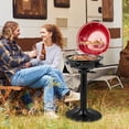 thumbnail image 2 of Costway 1600W Electric BBQ Grill with Warming Rack, Temperature Control & Grease Collector, 2 of 10