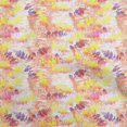 thumbnail image 1 of oneOone Tissu Polyester Spandex Jaune Feuilles Matériel de Robe Tissu Imprimé Tissu au Mètre 56 Pouces de Large, 1 of 5