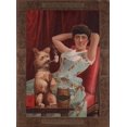 thumbnail image 1 of Smoking Dog In Advertisement For Globe Tobacco Company History (18 x 24), 1 of 1