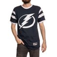 thumbnail image 1 of Tampa Bay Lightning Retro Varsity Inset Sleeve T-Shirt, 1 of 3