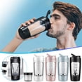 thumbnail image 1 of Feltree Automatic Protein Shaker Bottle with Powder Container, 1200mAh Electric Mixer Cup, 7000RPM Self-Cleaning Blender for Protein Powder, Smoothies & Shakes, Portable Fitness Shaker Bottle, 1 of 8