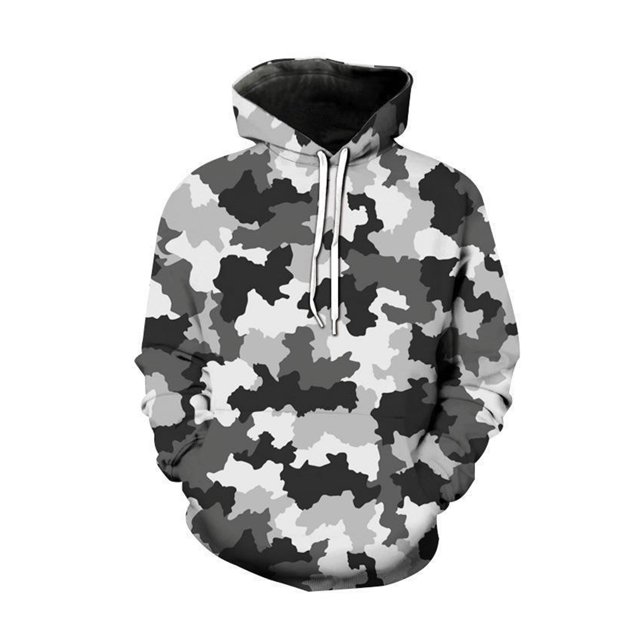 Innerwin Sweatshirt Long Sleeve Mens Hooded Tops Sport Drawstring Comfy Hoodies Black S
