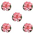 thumbnail image 1 of QualitChoice Artificial Lotus Replacement Simulation Outdoor Garden Park Pond Pool Photography Fake Water Flower Decor Light Pink 5PCS, 1 of 6