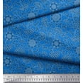 thumbnail image 3 of Soimoi polyester Crepe Fabric Flower Artistic Decor Fabric Printed Yard 42 Inch Wide, 3 of 3