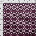 thumbnail image 2 of oneOone Viscose Chiffon Fabric Geometric Ikat Print Fabric By Yard 42 Inch Wide, 2 of 4