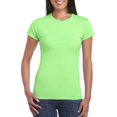 thumbnail image 2 of T-Shirt de Protection Solaire à Manches Courtes pour Femmes, Ajusté, Yoga, Course, Gym, Entraînement, Basique en Coton, Col Rond, Longueur Tunique, Gn1 L, 2 of 3