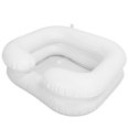 thumbnail image 1 of Bassin Gonflable pour Laver les Cheveux, Bassin de Shampooing de Chevet Portable en PVC pour Post-Opération, 1 of 8