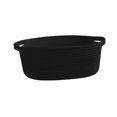 thumbnail image 1 of simhoa Cotton Rope Basket Shelf Basket for Remotes Key Makeup Holder Container Desk Black, 1 of 8