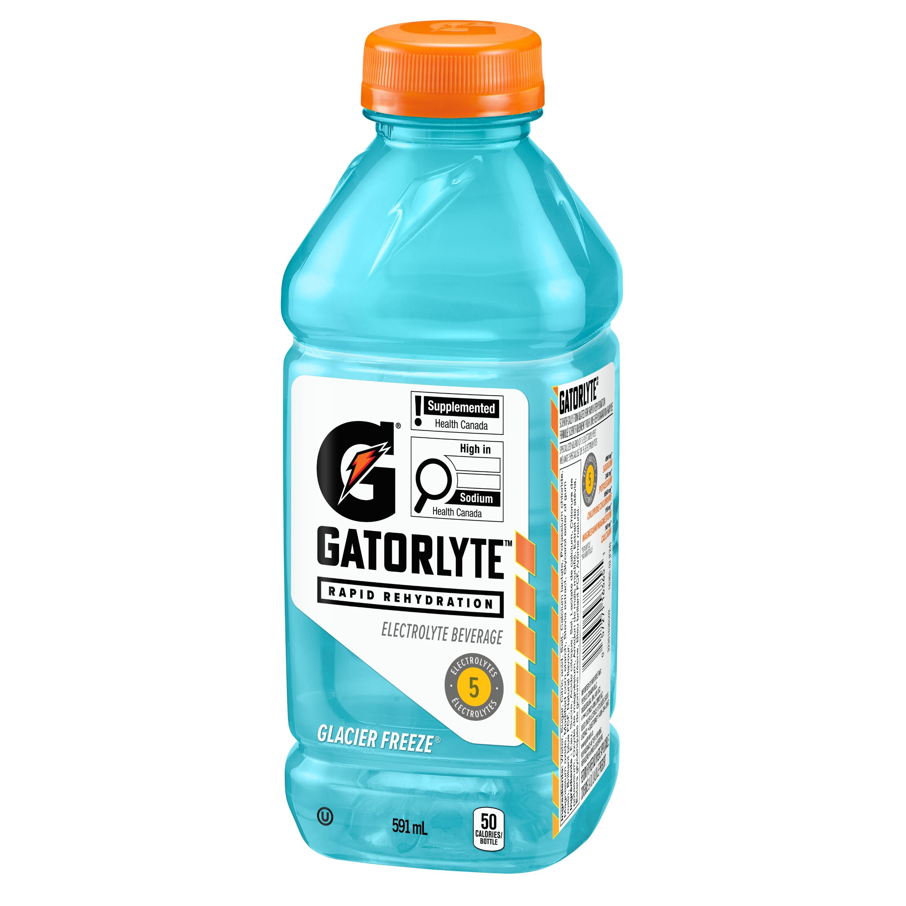 Gatorlyte Glacier Freeze Electorlyte Beverage 591 ml Bottle