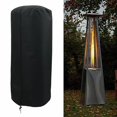 thumbnail image 4 of Heavy Duty Gas Pyramid Patio Heater Cover Waterproof Protective Garden Covers coffee, 4 of 9